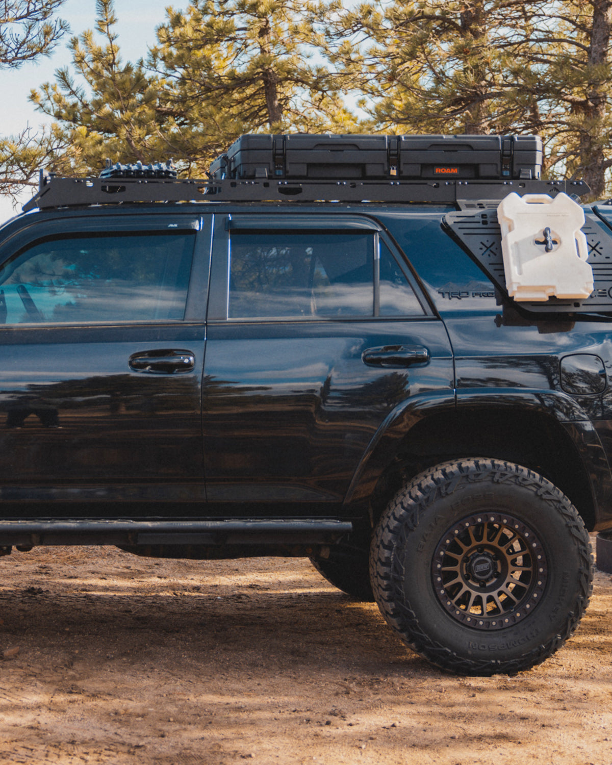 Sherpa Equipment Co. Peak Series Crestone Roof Rack with Standard Fairing for 5th-Gen 4Runner (2010–2024)