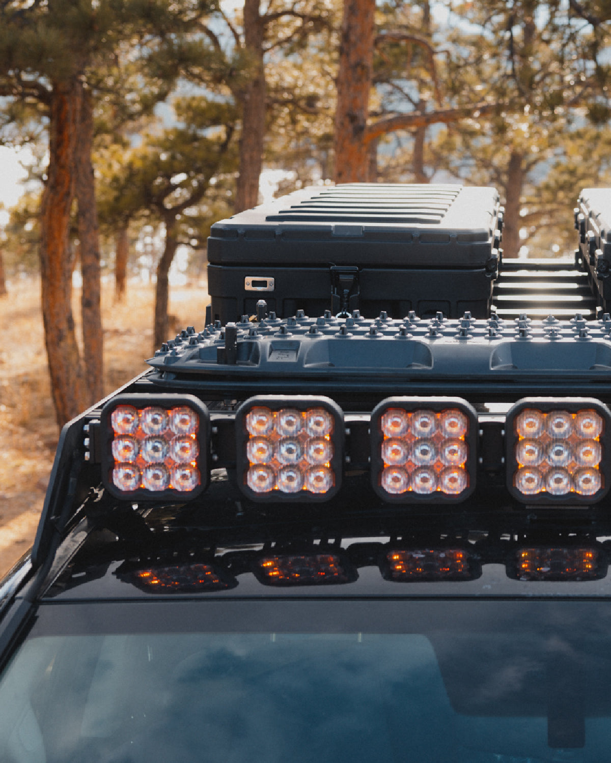 Sherpa Equipment Co. Peak Series Crestone Roof Rack with Standard Fairing for 5th-Gen 4Runner (2010–2024)