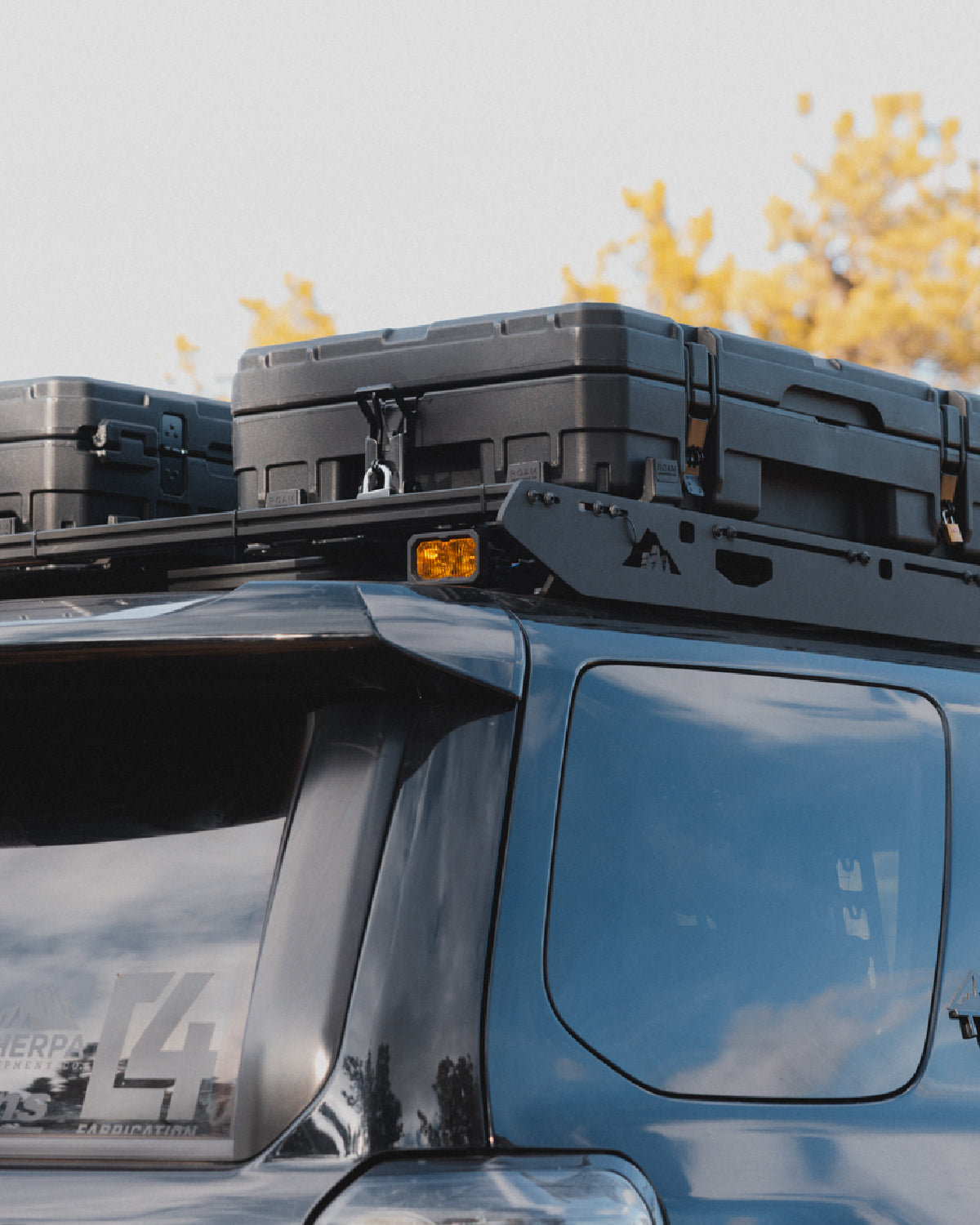 Sherpa Equipment Co. Peak Series Crestone Roof Rack with Standard Fairing for 5th-Gen 4Runner (2010–2024)