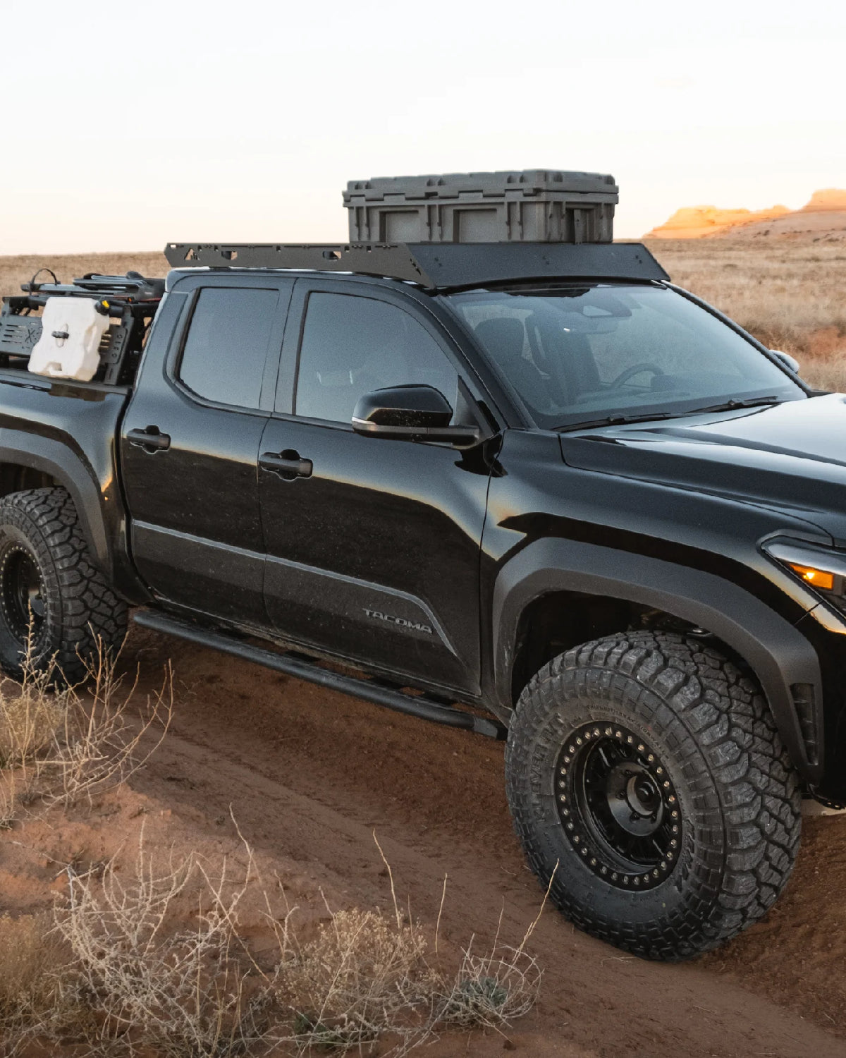 Sherpa Equipment Co. Peak Series Rainier Roof Rack with Standard Fairing for 4th-Gen Tacoma Double Cab (2024–Present)