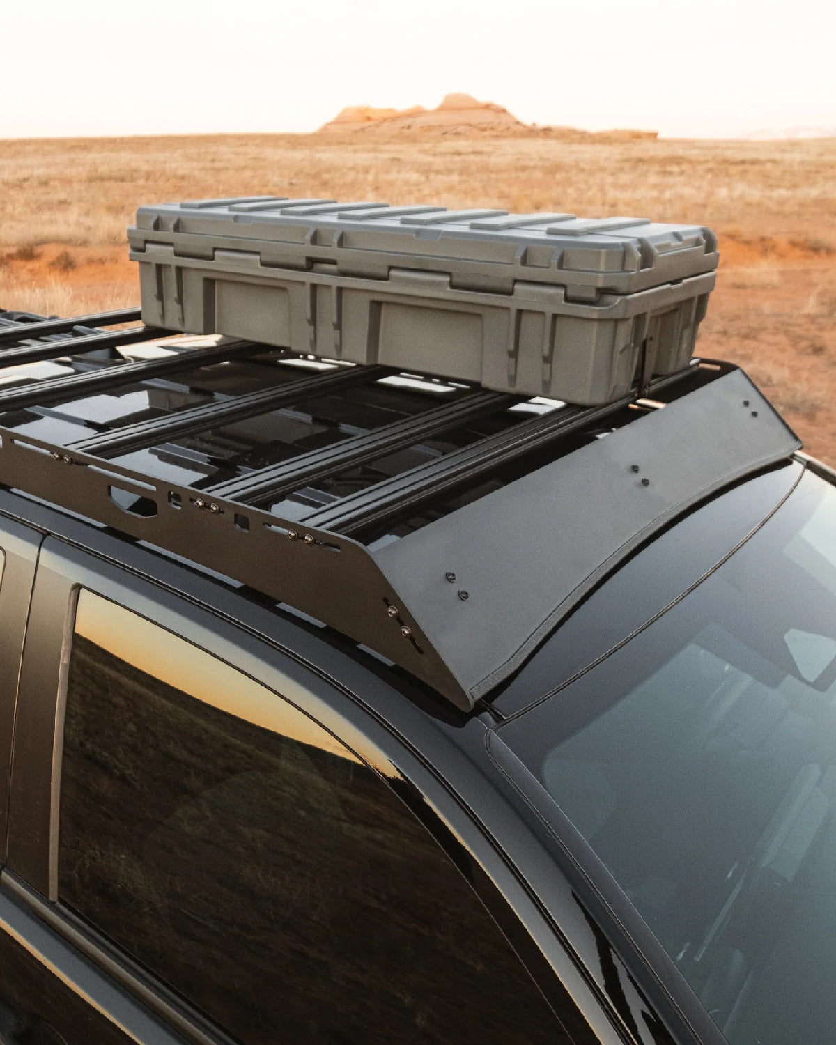 Sherpa Equipment Co. Peak Series Rainier Roof Rack with Standard Fairing for 4th-Gen Tacoma Double Cab (2024–Present)