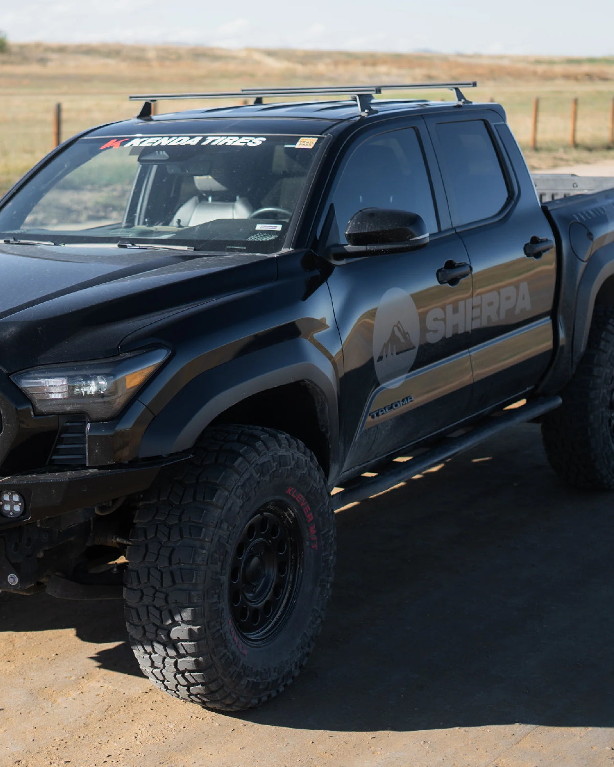 Sherpa Equipment Co. Roof Crossbars for 4th-Gen Tacoma Double Cab (2024–Present) - Pair