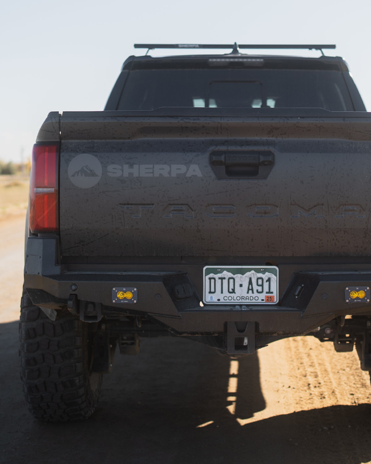 Sherpa Equipment Co. Roof Crossbars for 4th-Gen Tacoma Double Cab (2024–Present) - Pair