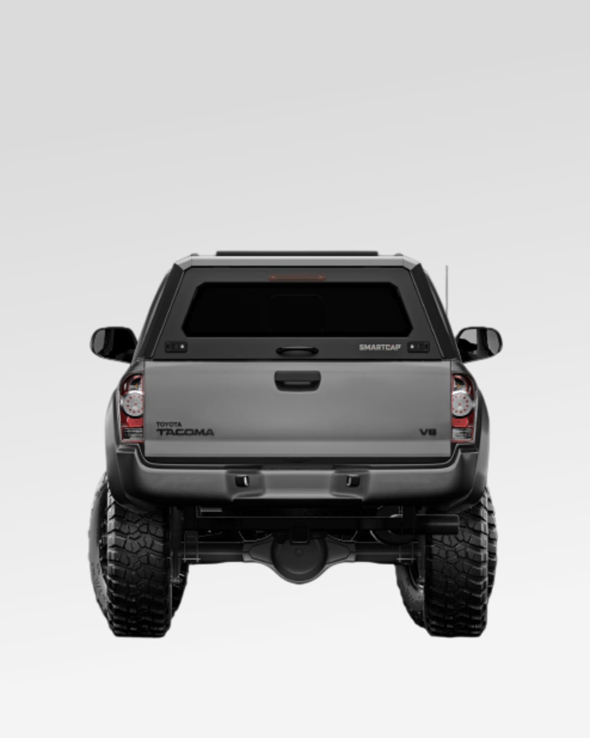 SmartCap Evo Adventure Truck Cap in Matte Black for 2nd-Gen Tacoma with 5 ft Bed (2005–2015)