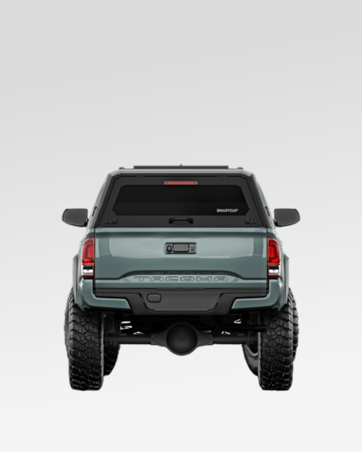 SmartCap Evo Adventure Truck Cap in Matte Black for 3rd-Gen Tacoma with 6 ft Bed (2016–2023)