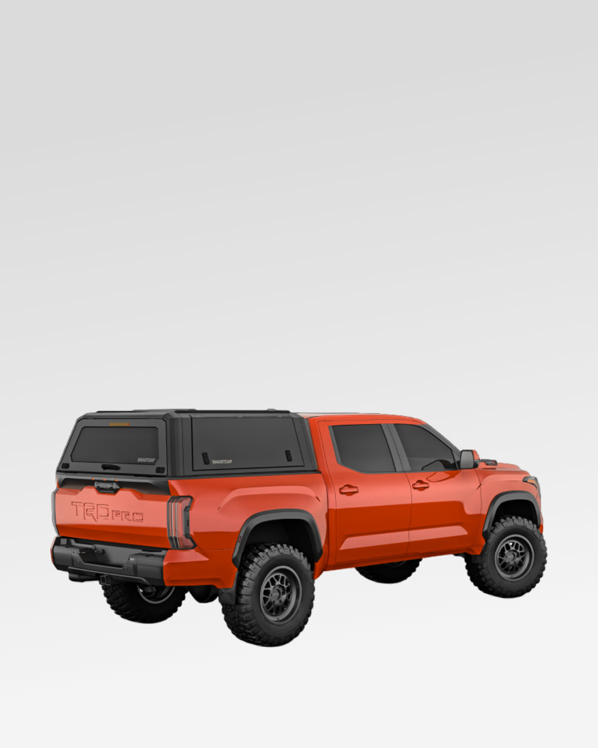 SmartCap Evo Adventure Truck Cap in Matte Black for 3rd-Gen Tundra with 5.5 ft Bed (2022–Present)