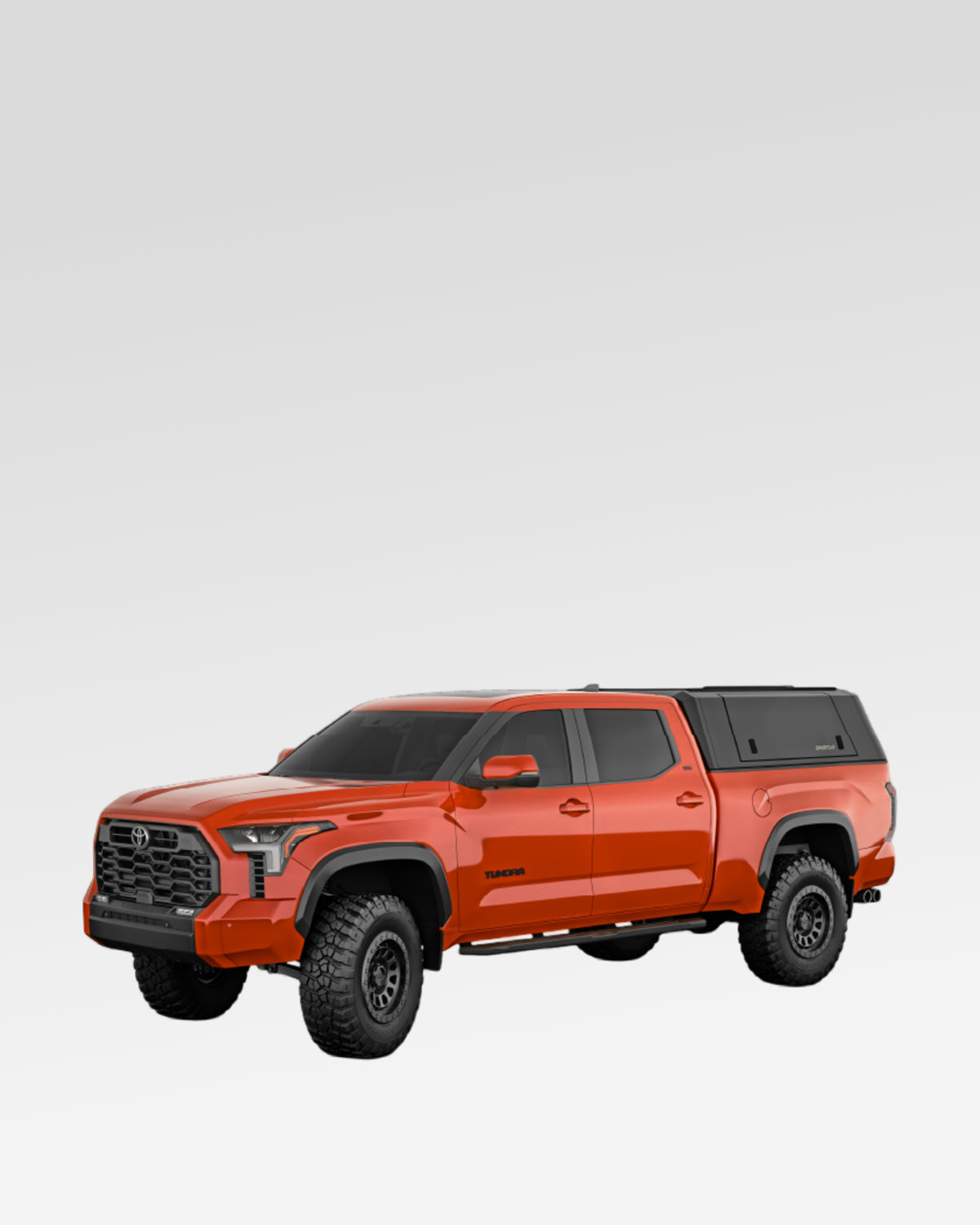 SmartCap Evo Adventure Truck Cap in Matte Black for 3rd-Gen Tundra with 6.5 ft Bed (2022–Present)