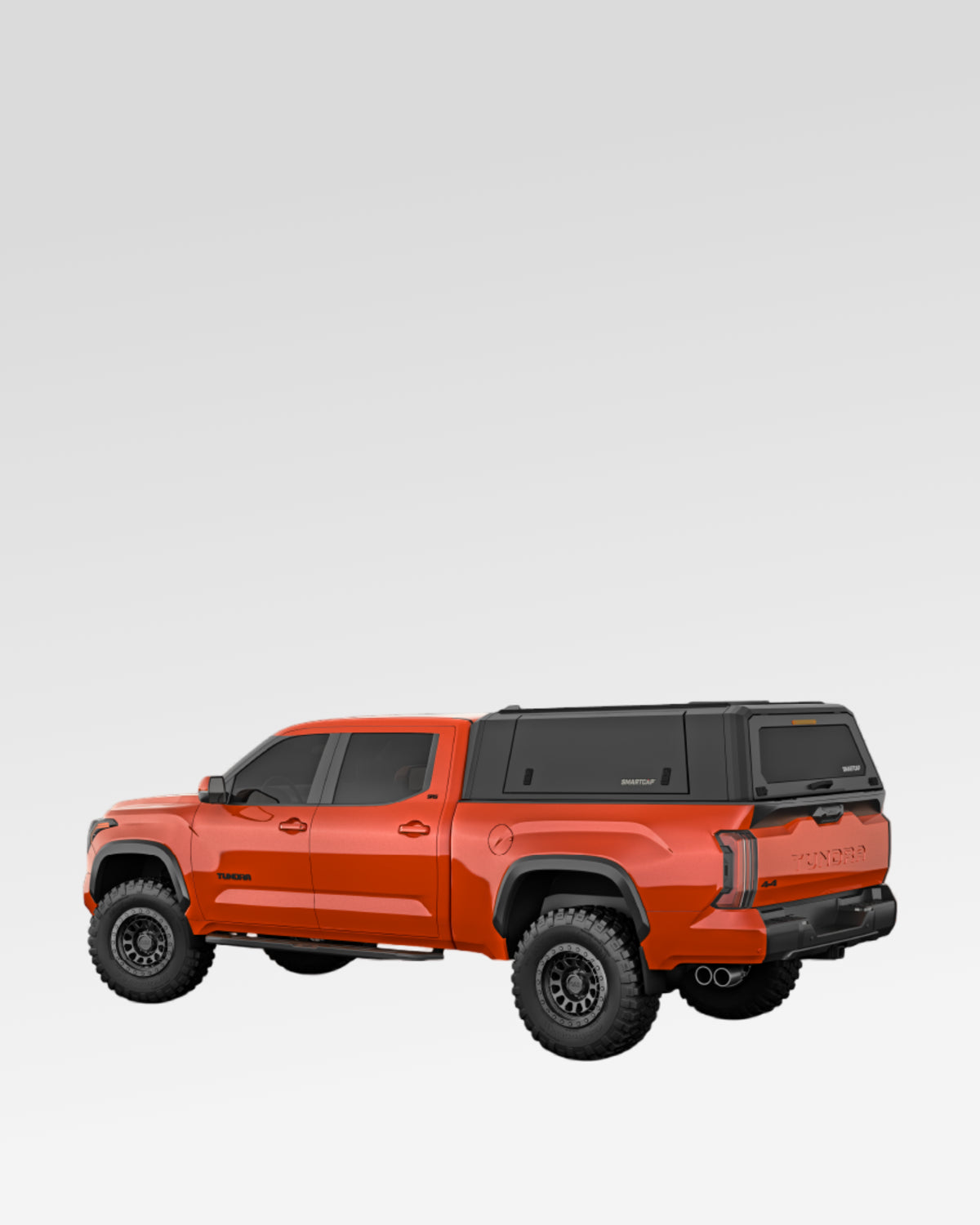 SmartCap Evo Adventure Truck Cap in Matte Black for 3rd-Gen Tundra with 6.5 ft Bed (2022–Present)