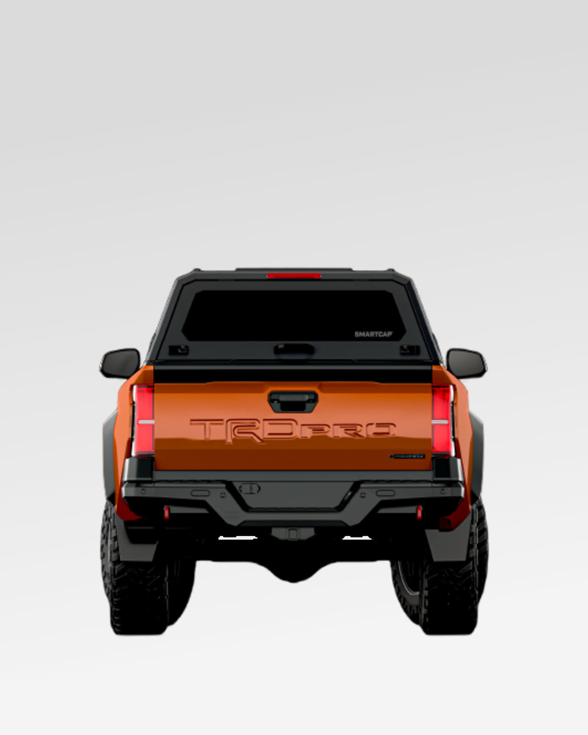 SmartCap Evo Adventure Truck Cap in Matte Black for 4th-Gen Tacoma with 5 ft Bed (2024–Present)