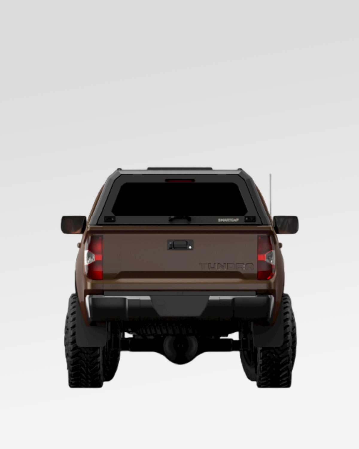 SmartCap Evo Adventure Truck Cap in Matte Black for Toyota Tundra with 5.5 ft Bed (2007–2021)