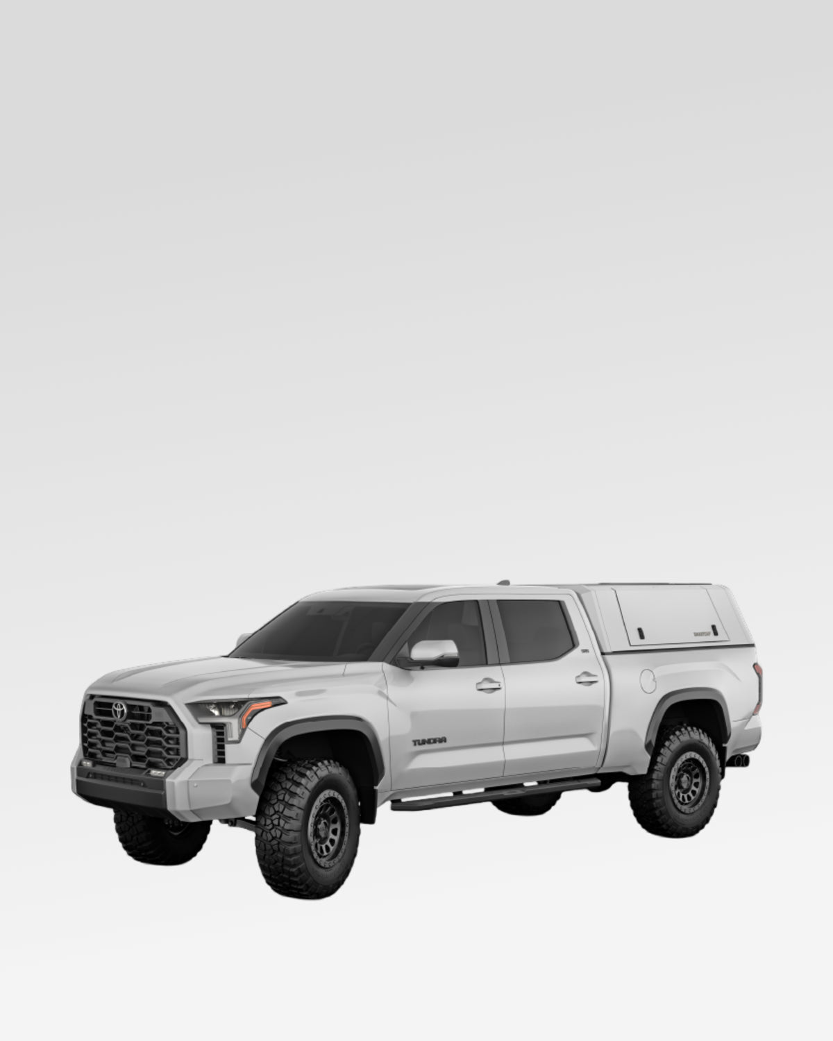 SmartCap Evo Commercial Truck Cap in White for 3rd-Gen Tundra with 6.5 ft Bed (2022–Present)