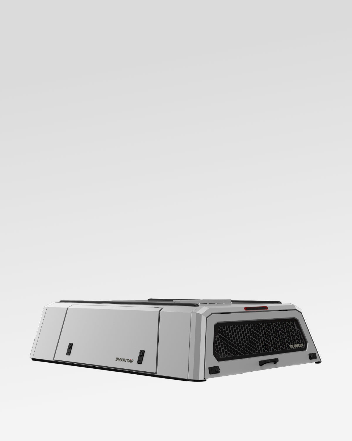 SmartCap Evo Commercial Truck Cap in White for 4th-Gen Tacoma with 6 ft Bed (2024–Present)