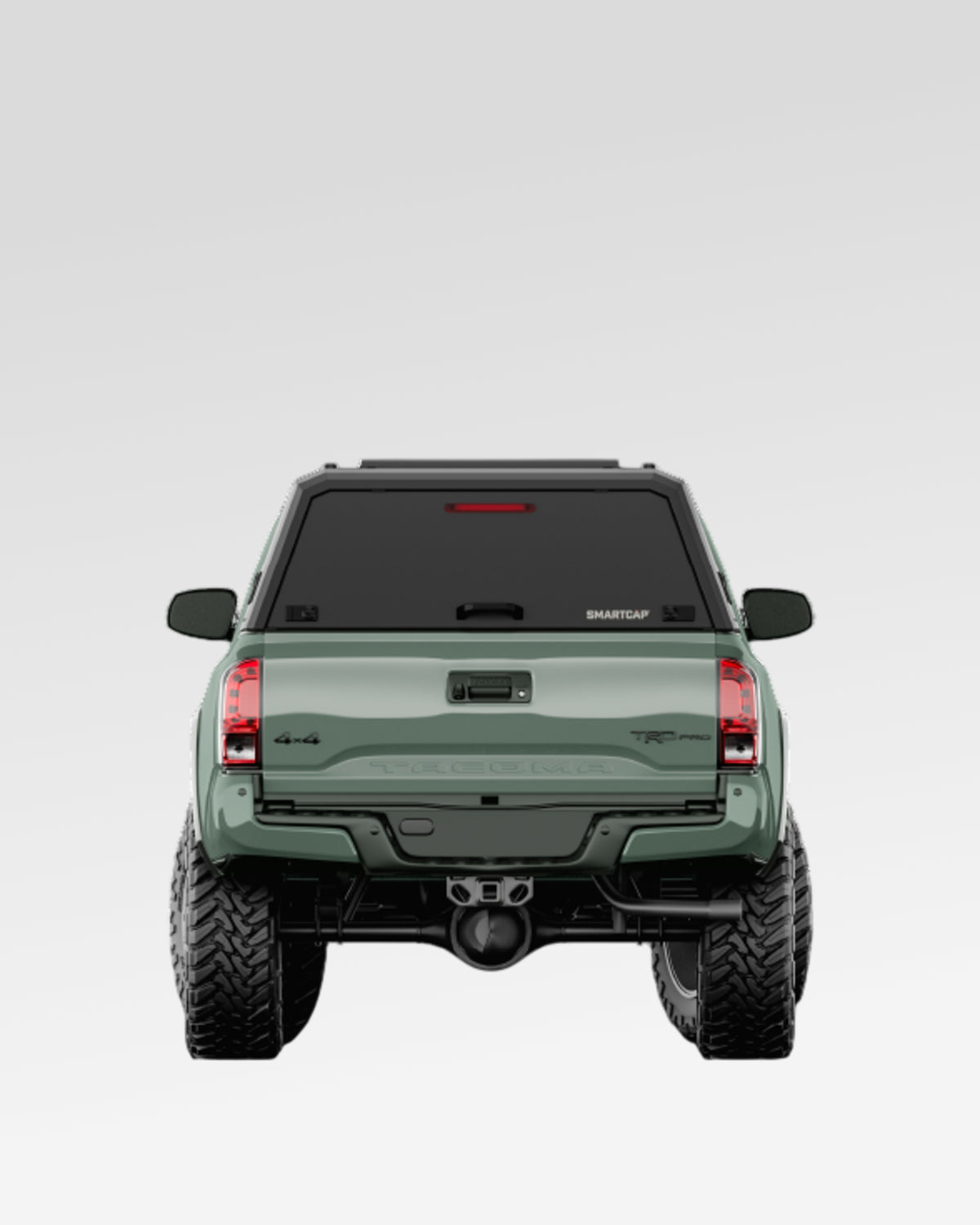 SmartCap Evo Defender Truck Cap in Matte Black for 3rd-Gen Tacoma with 5 ft Bed (2016–2023)