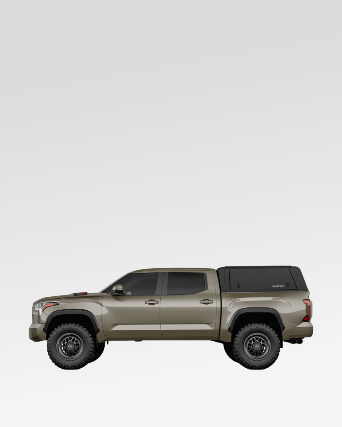SmartCap Evo Defender Truck Cap in Matte Black for 3rd-Gen Tundra with 5.5 ft Bed (2022–Present)