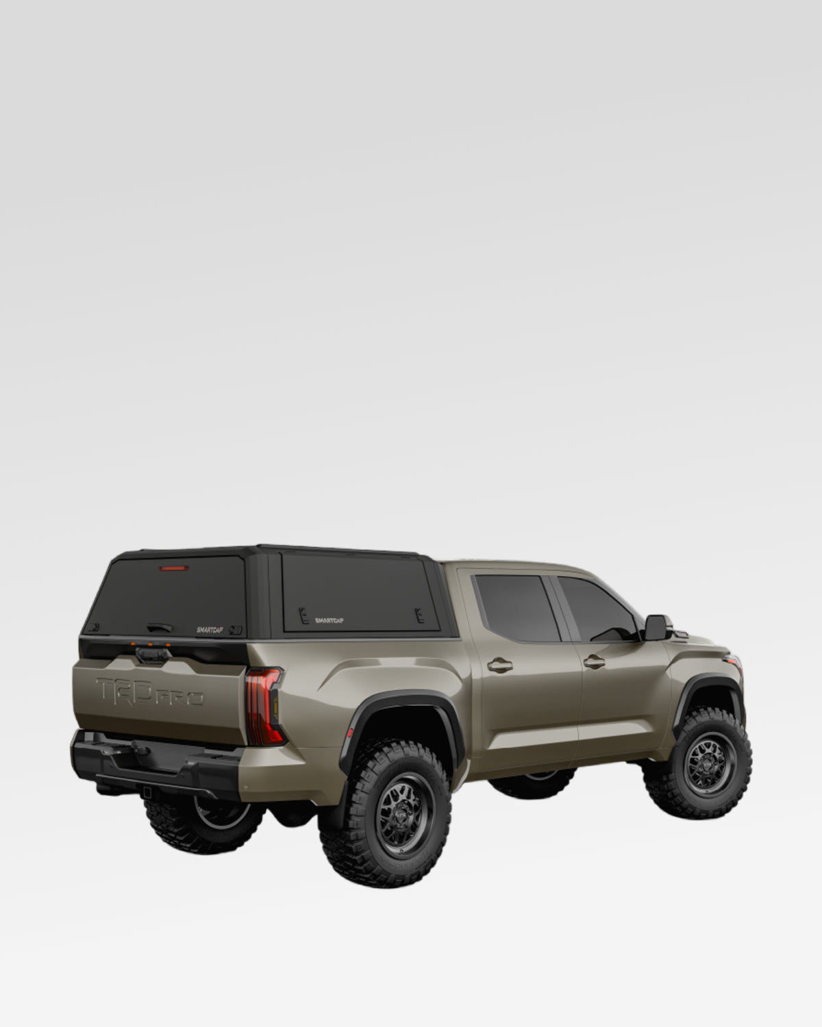 SmartCap Evo Defender Truck Cap in Matte Black for 3rd-Gen Tundra with 5.5 ft Bed (2022–Present)