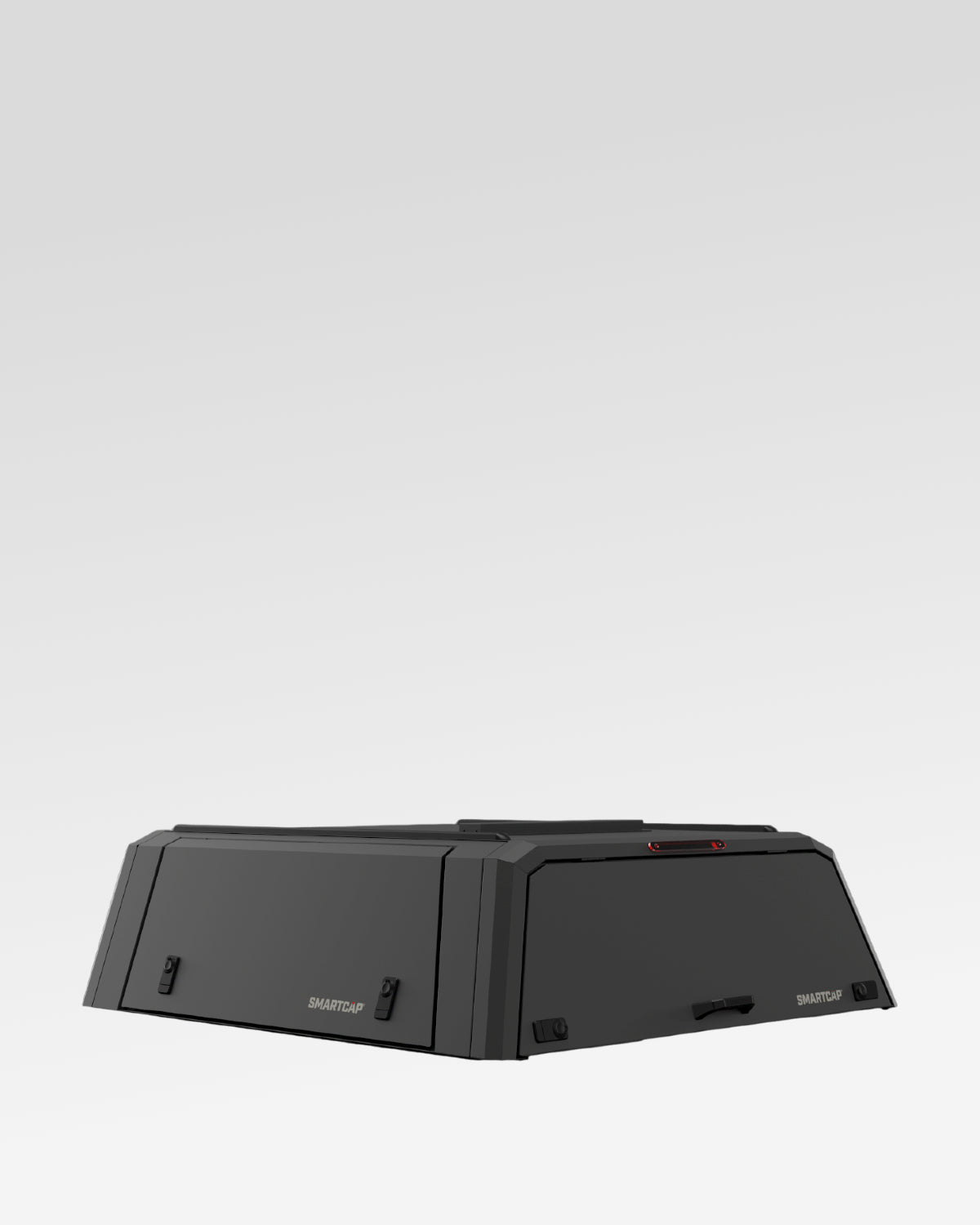 SmartCap Evo Defender Truck Cap in Matte Black for 4th-Gen Tacoma with 5 ft Bed (2024–Present)