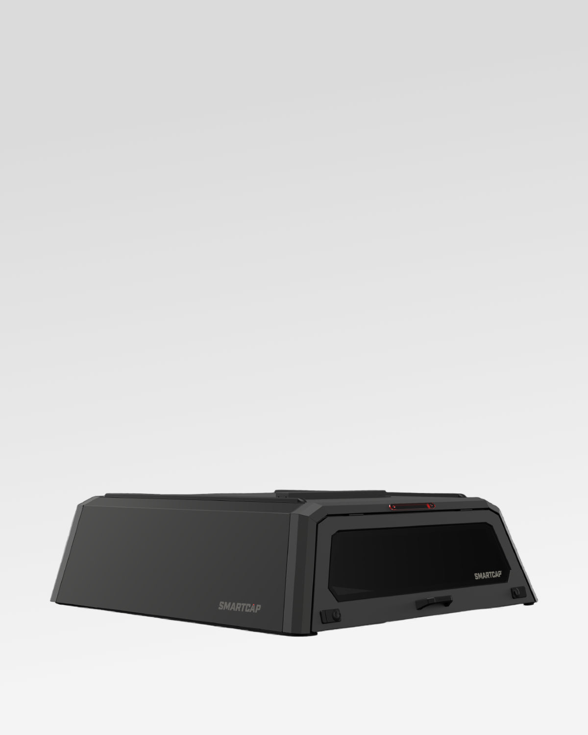 SmartCap Evo Hatchback Truck Cap in Matte Black for 3rd-Gen Tundra with 5.5 ft Bed (2022–Present)