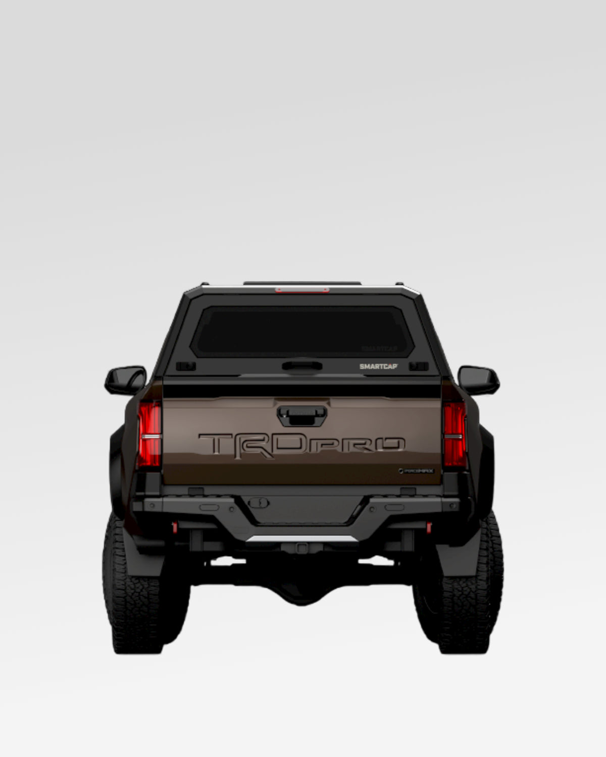 SmartCap Evo Hatchback Truck Cap in Matte Black for 4th-Gen Tacoma with 5 ft Bed (2024–Present)