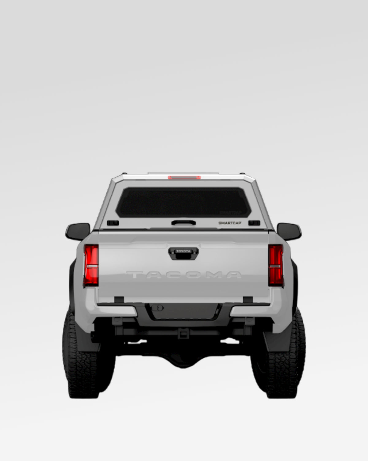 SmartCap Evo Hatchback Truck Cap in White for 4th-Gen Tacoma with 6 ft Bed (2024–Present)