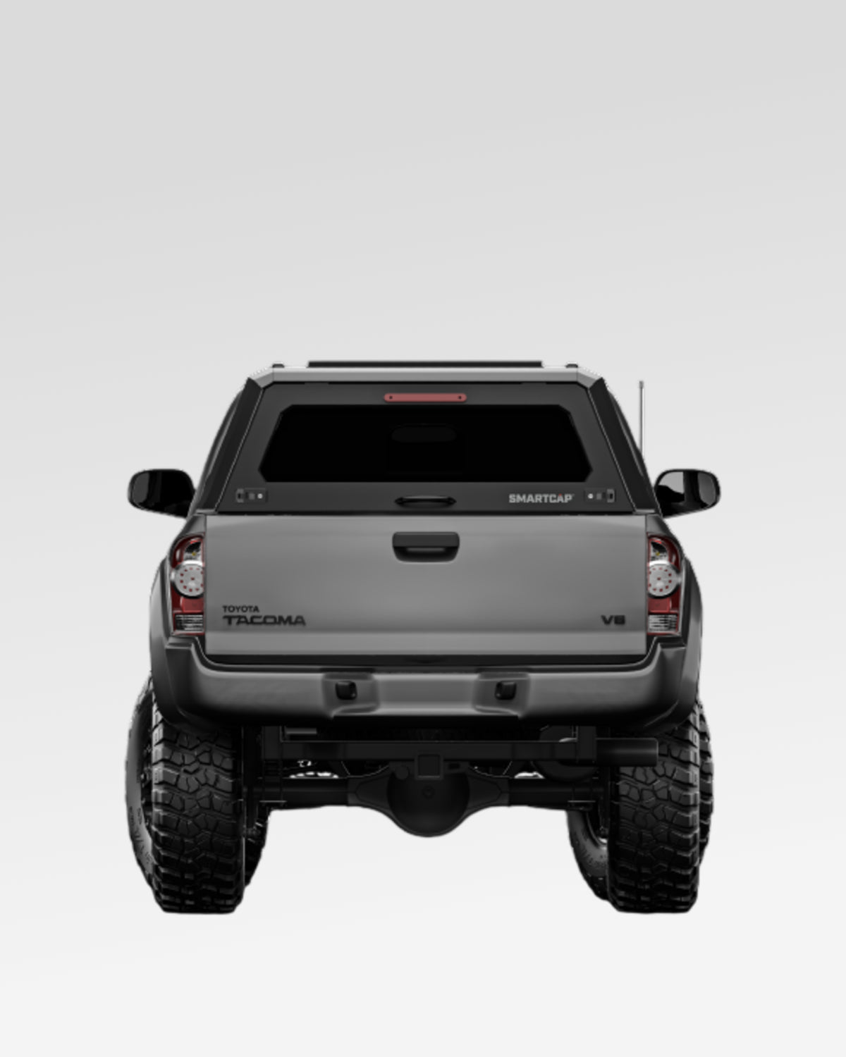 SmartCap Evo Sport Truck Cap in Matte Black for 2nd-Gen Tacoma with 5 ft Bed (2005–2015)