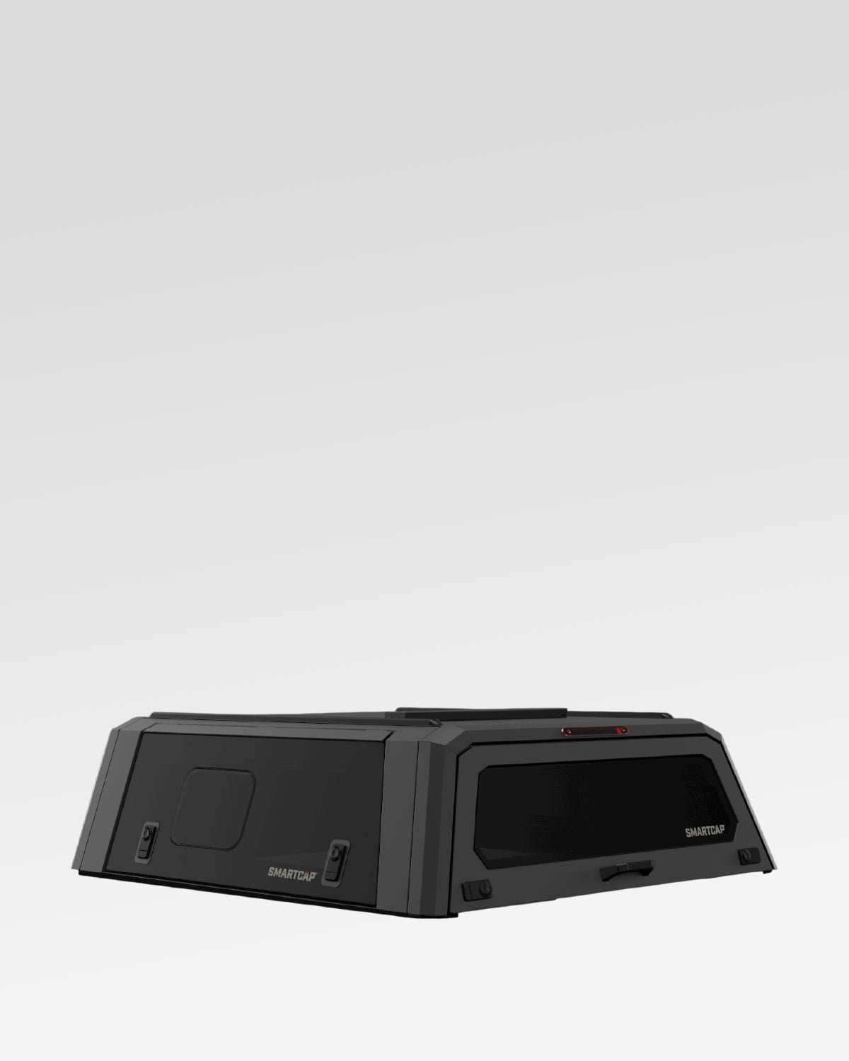 SmartCap Evo Sport Truck Cap in Matte Black for 3rd-Gen Tacoma with 5 ft Bed (2016–2023)
