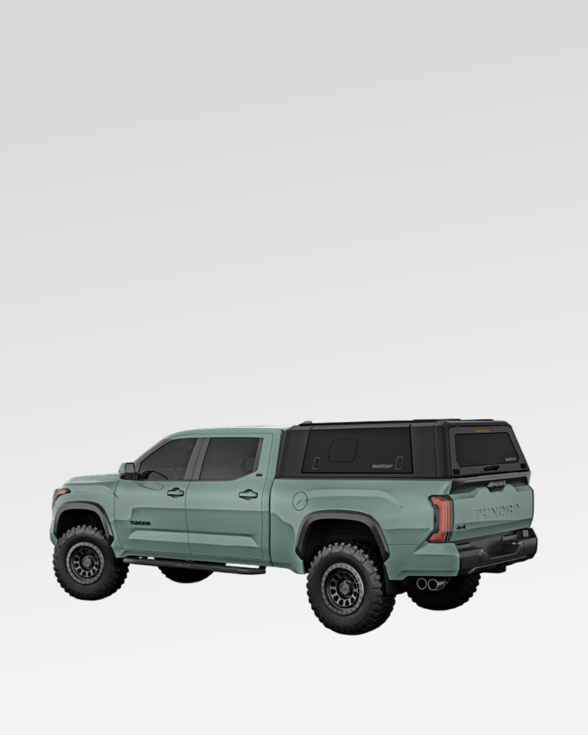 SmartCap Evo Sport Truck Cap in Matte Black for 3rd-Gen Tundra with 6.5 ft Bed (2022–Present)