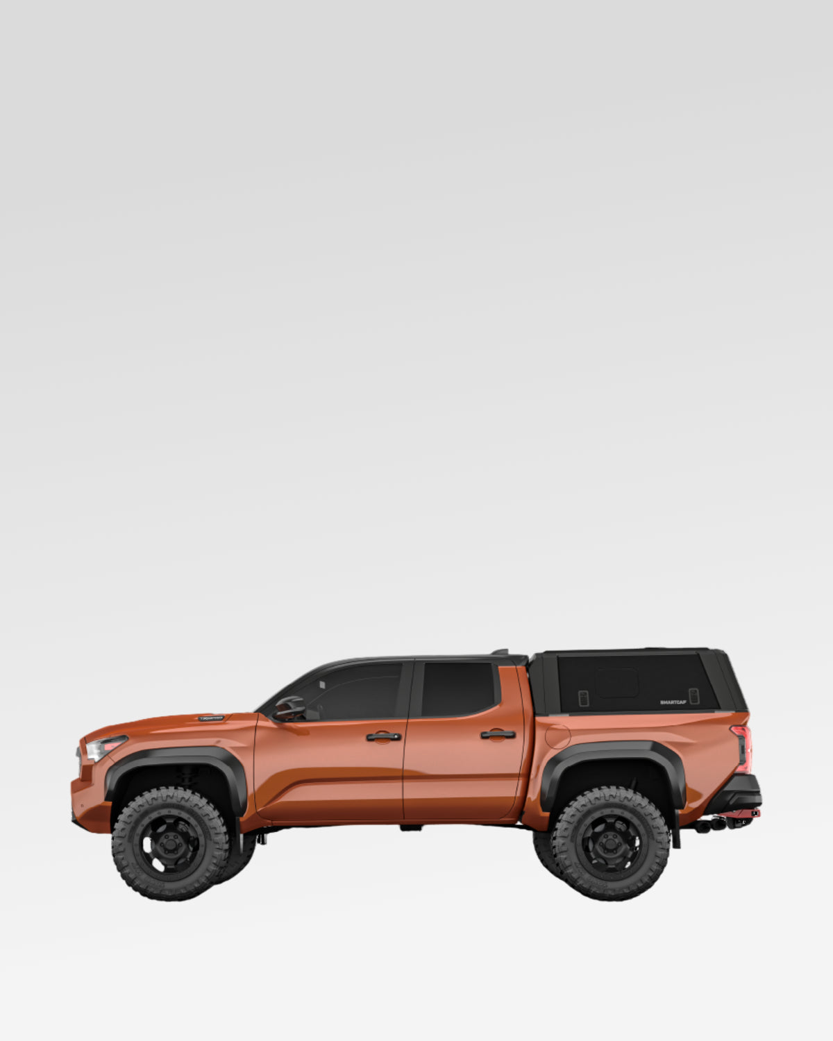 SmartCap Evo Sport Truck Cap in Matte Black for 4th-Gen Tacoma with 5 ft Bed (2024–Present)