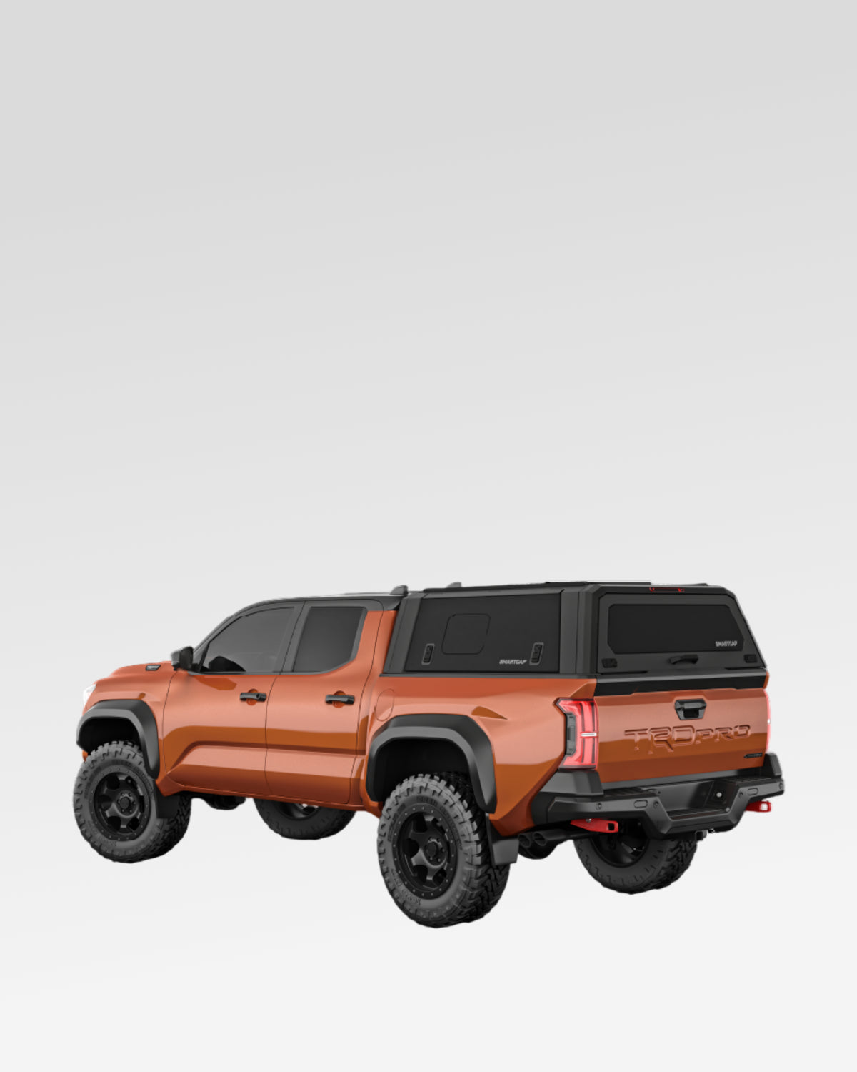 SmartCap Evo Sport Truck Cap in Matte Black for 4th-Gen Tacoma with 5 ft Bed (2024–Present)