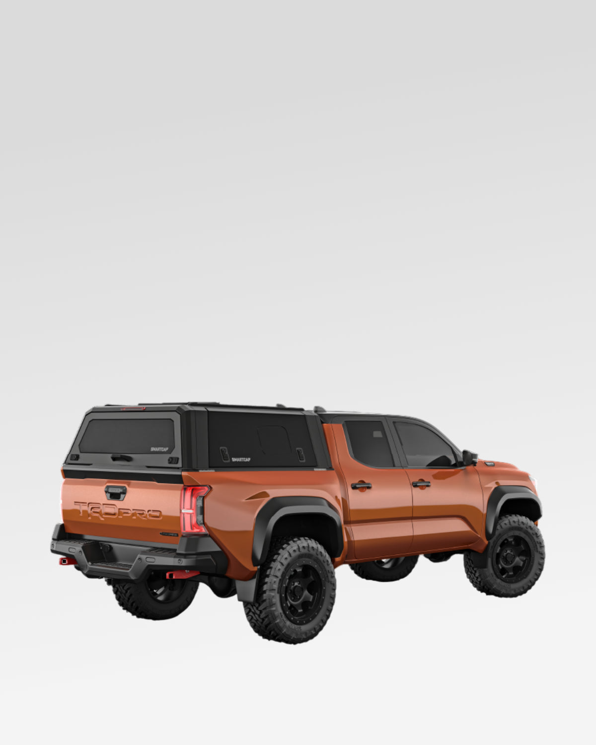 SmartCap Evo Sport Truck Cap in Matte Black for 4th-Gen Tacoma with 5 ft Bed (2024–Present)