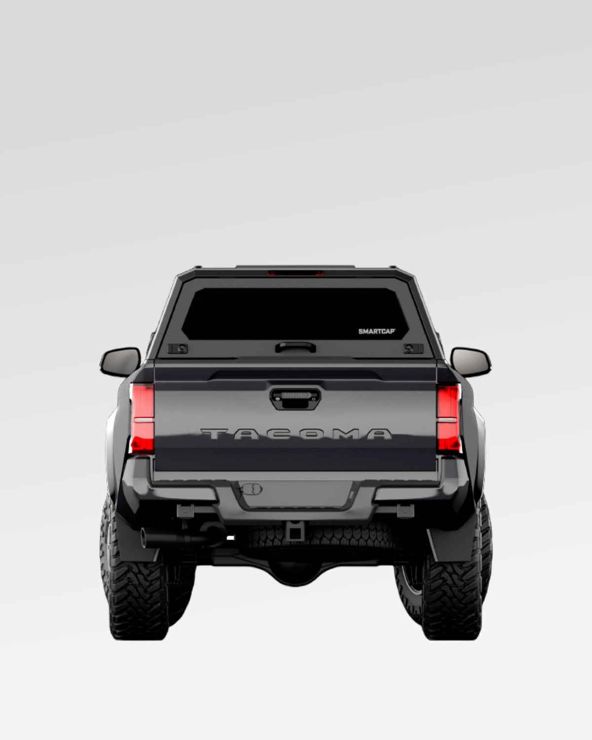 SmartCap Evo Sport Truck Cap in Matte Black for 4th-Gen Tacoma with 6 ft Bed (2024–Present)