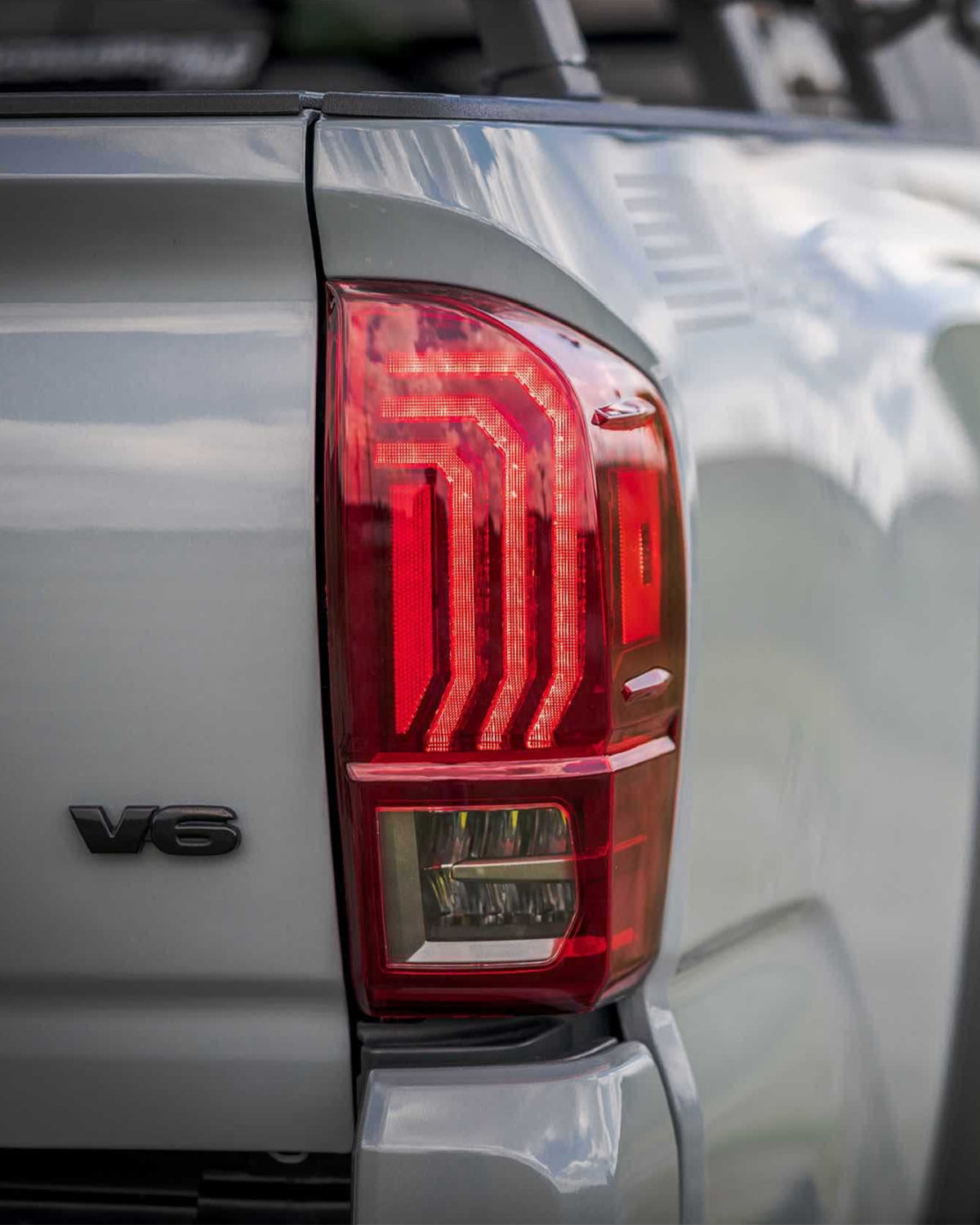 Morimoto XB Sequential LED Tail Lights with Red Lens for 3rd-Gen Tacoma (2016–2023) - Pair