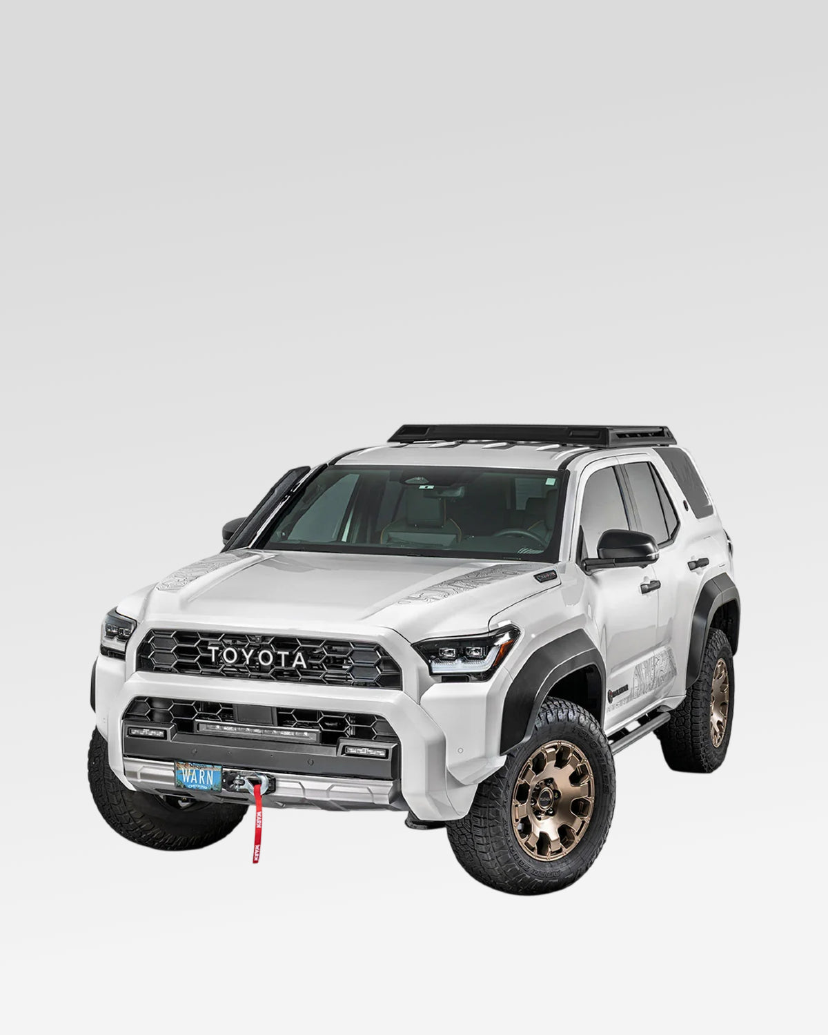 Warn Fully Hidden Front Bumper Winch Mounting Kit for 6th-Gen 4Runner (2025–Present)