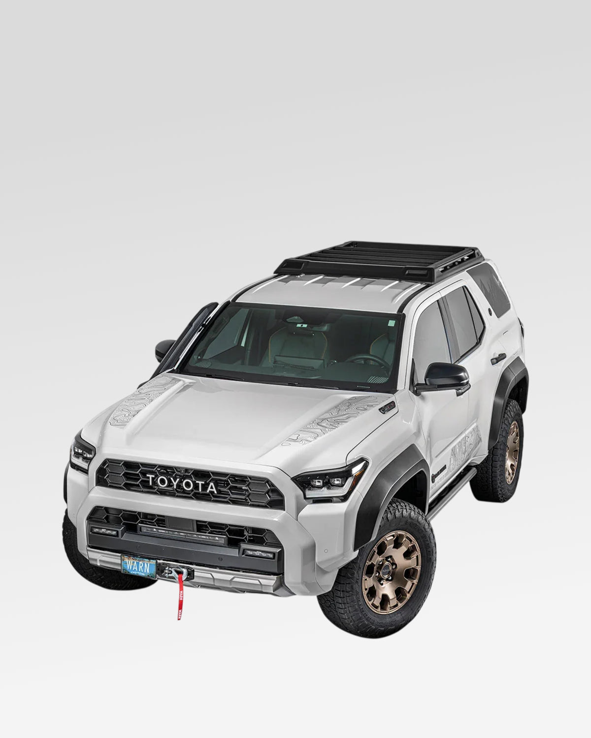 Warn Fully Hidden Front Bumper Winch Mounting Kit for 6th-Gen 4Runner (2025–Present)