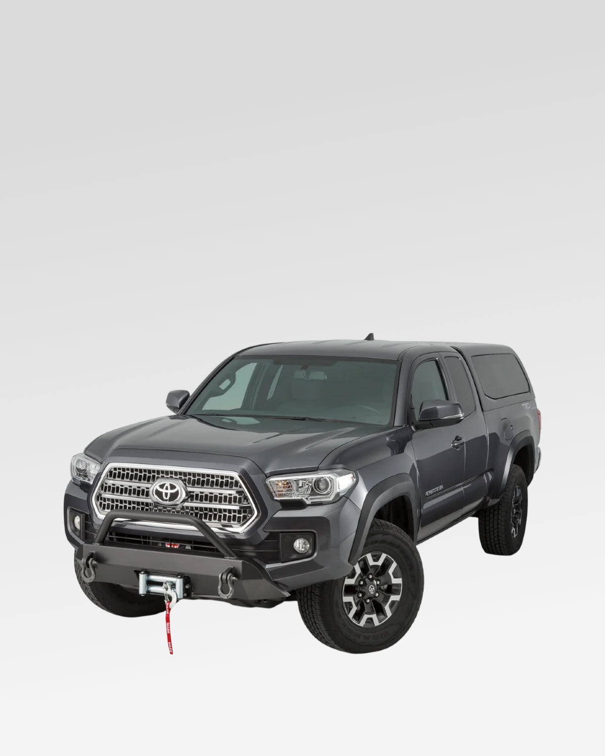 Warn Semi-Hidden Low-Profile Front Bumper for 3rd-Gen Tacoma (2016–2023)