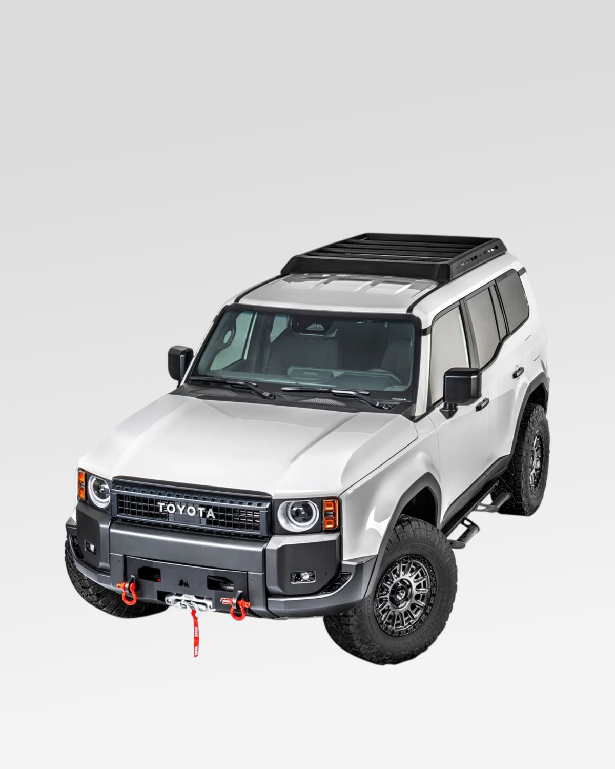 Warn Semi-Hidden Low-Profile Front Bumper for Land Cruiser 250 Series (2024–Present)